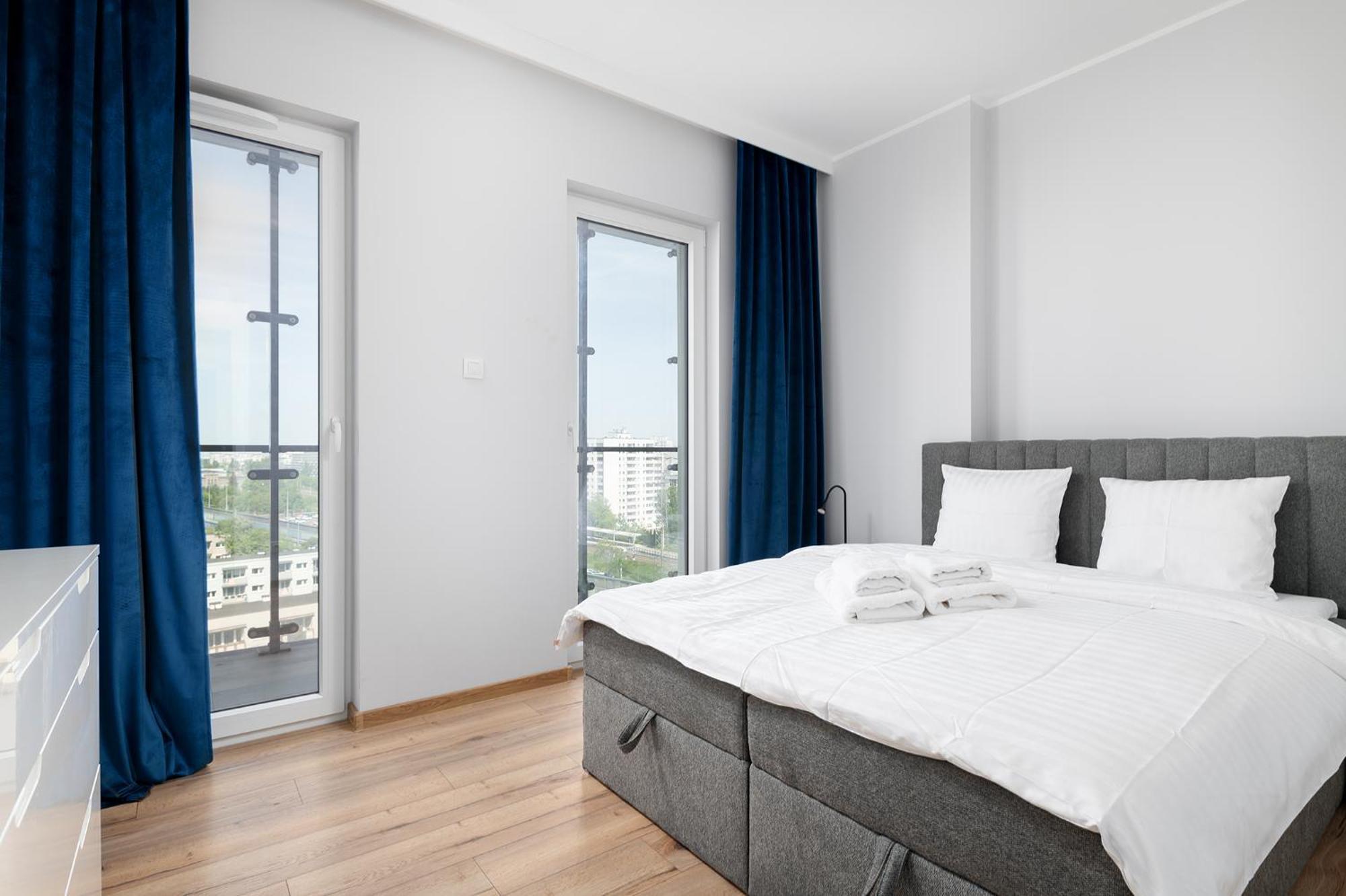 Rentplanet - Apartamenty Kasprzaka Warschau Buitenkant foto
