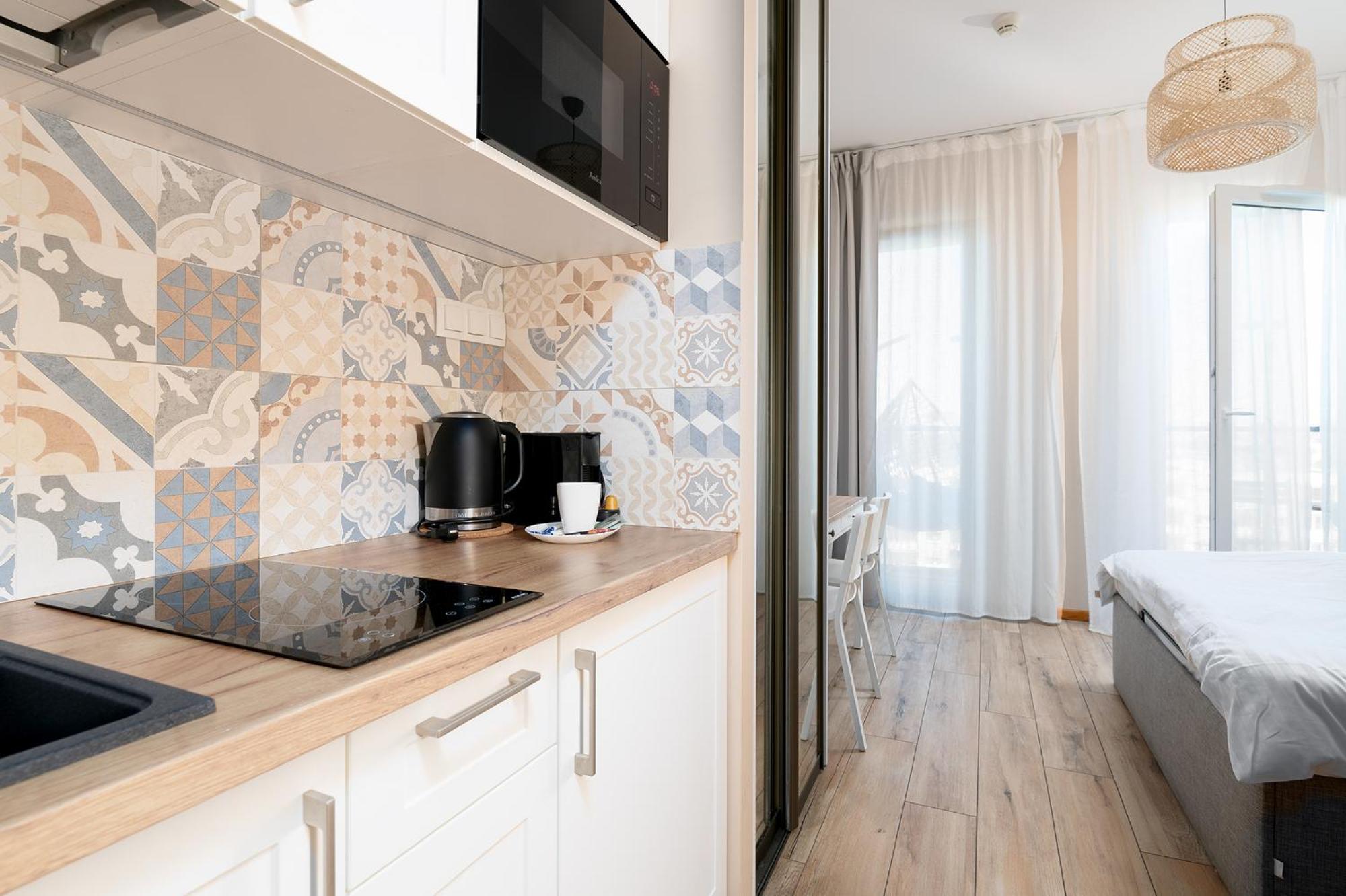 Rentplanet - Apartamenty Kasprzaka Warschau Buitenkant foto
